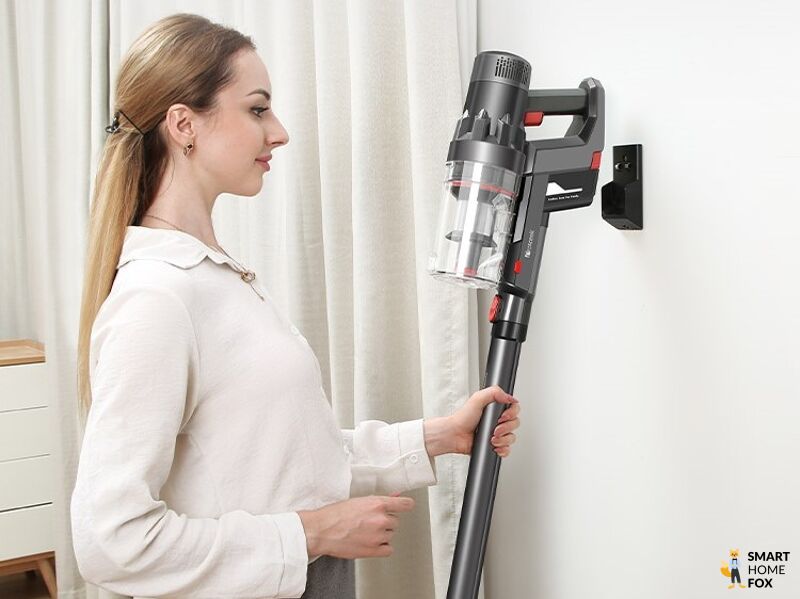 aspirateur balai proscenic support mural